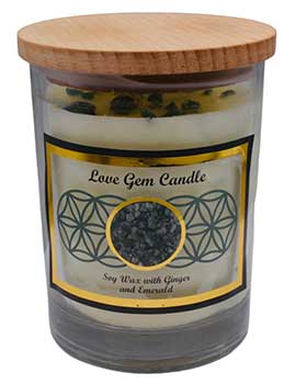 (image for) Love Gemstone Soy Candle