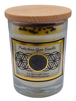 (image for) Protection Gemstone Soy Candle