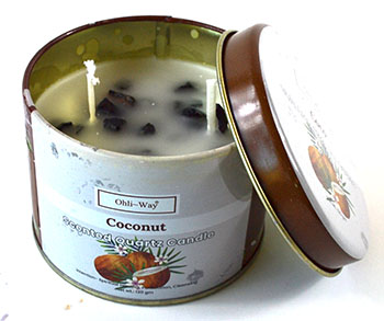 (image for) Coconut Quartz Tin Candle
