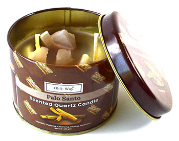 (image for) Palo Santo Quartz Tin Candle