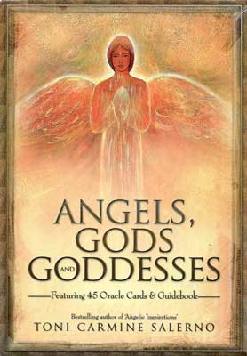 (image for) Angels, Gods, and Goddesses Oracle Dk & Bk by Toni Carmine Salerno