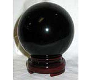 (image for) 50mm Black gazing ball