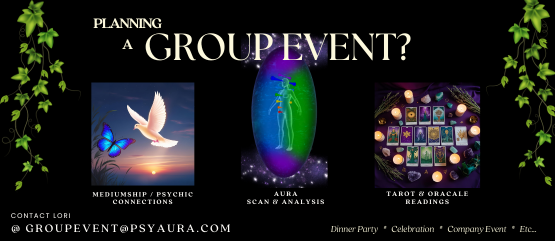 Book your event today!