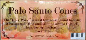 (image for) Palo Santo 6 cones