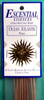 (image for) Ocean Atlantis Escential Essences Incense Sticks 16 pack