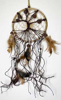 (image for) 6" Tree Hemp Dreamcatcher